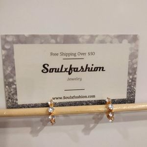 Gold filled earing 1 for $6 or 4 for $20 with free gift (mix and match)